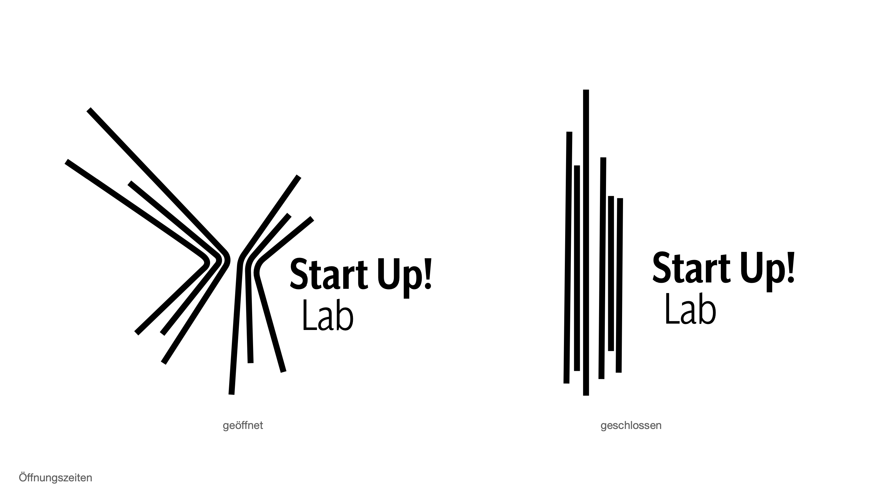 Öffnungszeiten Logos